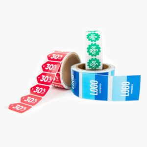 Stickers met pelrand 30 stuks