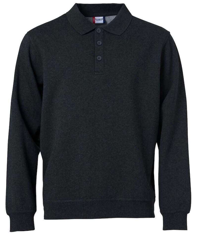 Polo sweater basic Clique - Afbeelding 2