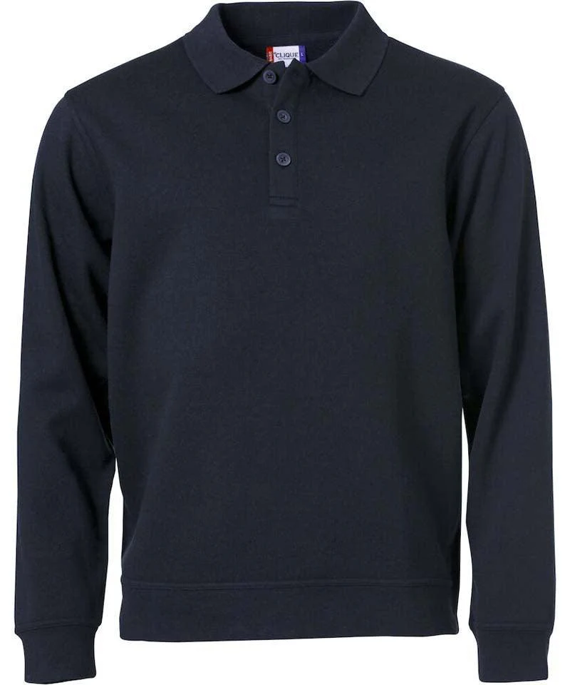 Polo sweater basic Clique - Afbeelding 4