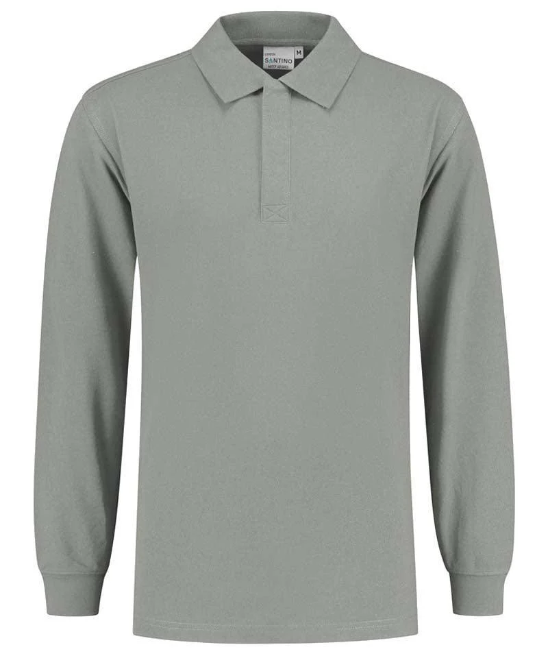 Poloshirt met lange mouwen Santino London - Afbeelding 3