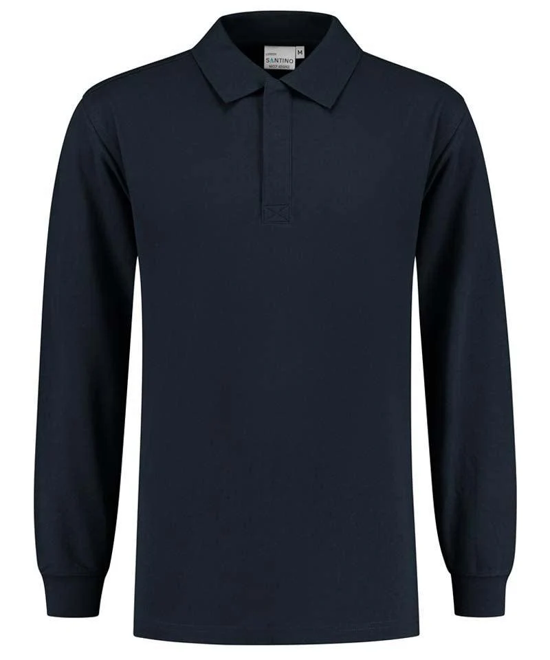 Poloshirt met lange mouwen Santino London